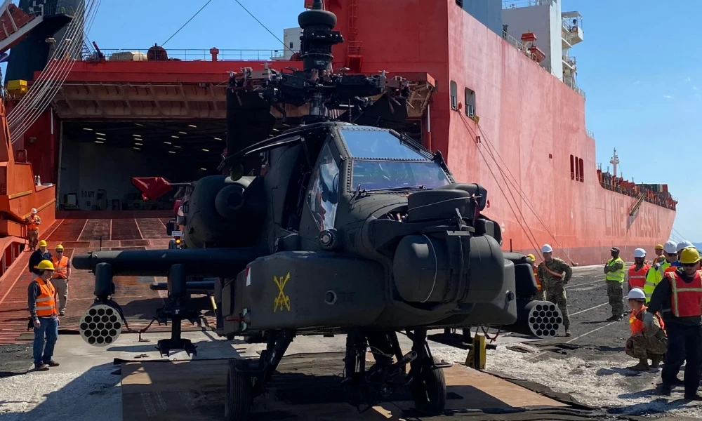 Έφτασαν τα πρώτα πανίσχυρα Apache των ΗΠΑ στην Θεσσαλονίκη! Ξεκινάν 9μηνη αποστολή σε όλη την Ευρώπη με αφετηρία την συμπρωτεύουσα! (Εικόνες)
